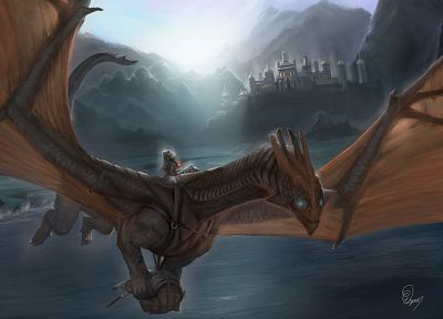 dragons, 3D - random desktop wallpaper