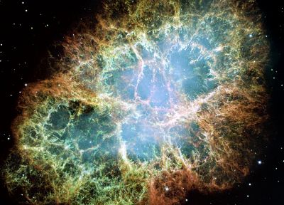 nebulae, Crab Nebula - duplicate desktop wallpaper