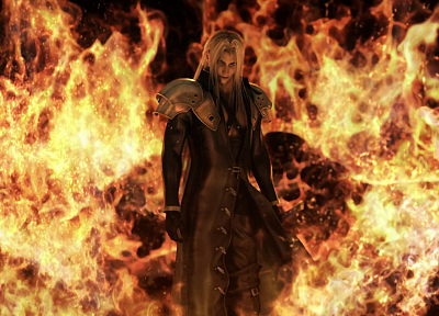 Final Fantasy VII, video games, movies, Final Fantasy VII Advent Children, Sephiroth - random desktop wallpaper
