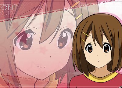 K-ON!, Hirasawa Yui, anime - desktop wallpaper