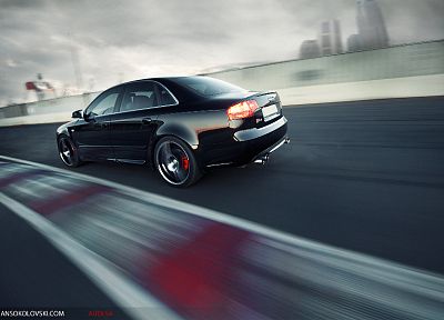 cars, Audi, back view, German cars - random desktop wallpaper