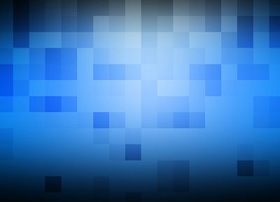 blue, pixel art - desktop wallpaper