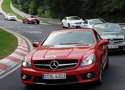 cars, Mercedes-Benz, race tracks - random desktop wallpaper