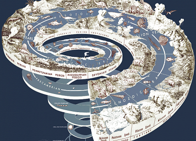 evolution, infographics - desktop wallpaper