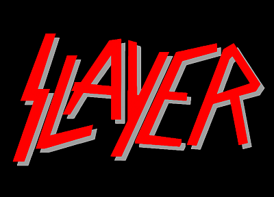 music, metal, Slayer, logos, Thrash Metal - desktop wallpaper