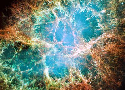 nebulae, Crab Nebula - desktop wallpaper