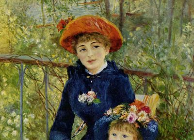 paintings, artwork, Renoir - random desktop wallpaper