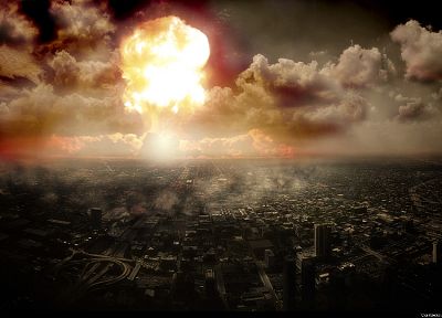 nuclear explosions - desktop wallpaper