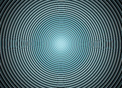 abstract, blue, spirals - random desktop wallpaper