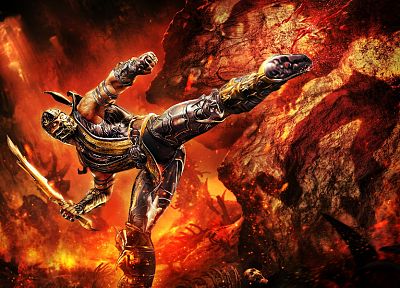 scorpion, Mortal Kombat - related desktop wallpaper