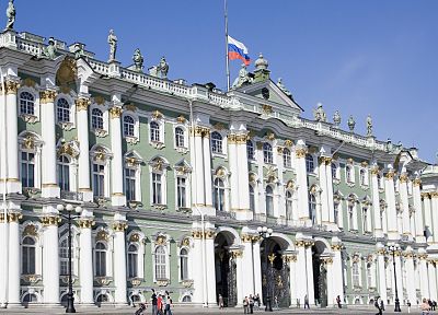 cityscapes, architecture, Russia, Europe, Saint Petersburg, Hermitage - desktop wallpaper