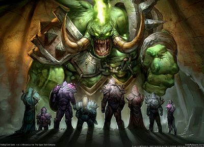 video games, heroes, armor, 3D, Pitlord, World of Warcraft: Cataclysm - random desktop wallpaper