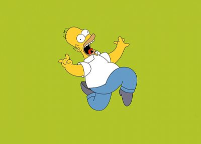 Homer Simpson, The Simpsons - duplicate desktop wallpaper