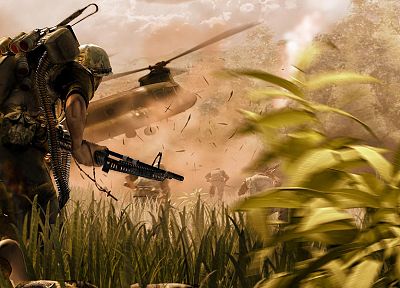video games, Viet Nam, CH-47 Chinook - random desktop wallpaper