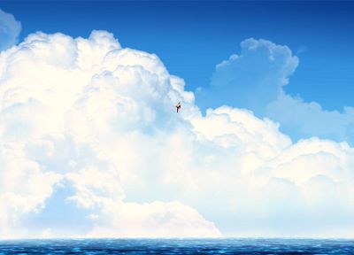 clouds, skies - random desktop wallpaper