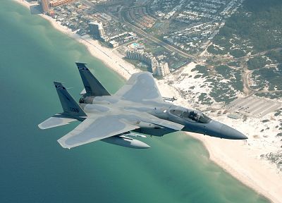 aircraft, planes, vehicles, F-15 Eagle, jet aircraft, fighter jets - desktop wallpaper