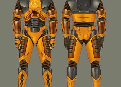 suit, Half-Life 2, H.E.V. - desktop wallpaper