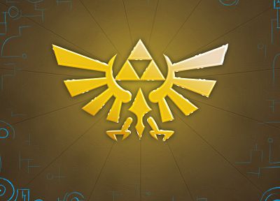 triforce, Hyrule, The Legend of Zelda - random desktop wallpaper