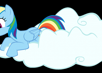 clouds, My Little Pony, ponies, Rainbow Dash, My Little Pony: Friendship is Magic - random desktop wallpaper