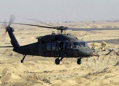aircraft, military, helicopters, deserts, Blackhawk, vehicles, UH-60 Black Hawk - random desktop wallpaper