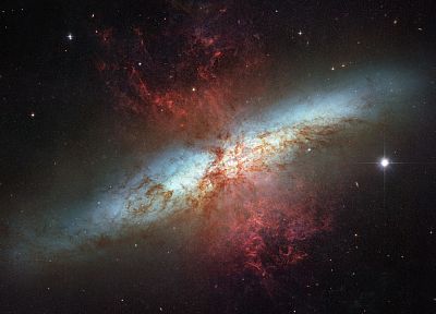 outer space, stars, nebulae - duplicate desktop wallpaper
