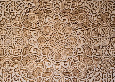 pattern, flowers, stars, design, mosaic, floral, ornaments, Doily - duplicate desktop wallpaper