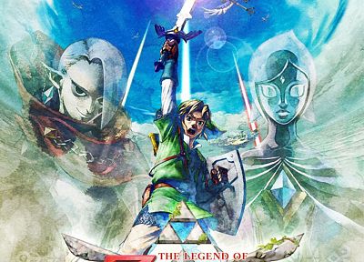 Link, artwork, The Legend of Zelda: Skyward Sword - desktop wallpaper