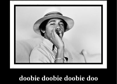 young, marijuana, Barack Obama, portraits - duplicate desktop wallpaper