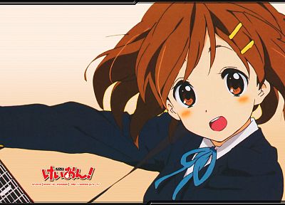 K-ON!, school uniforms, Hirasawa Yui - desktop wallpaper