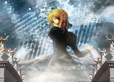 Fate/Stay Night, Saber, Fate series - desktop wallpaper