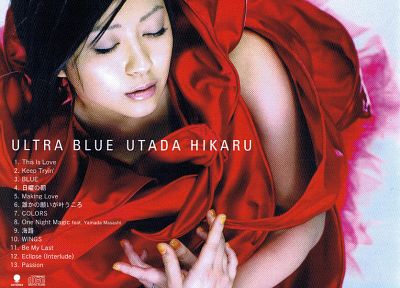 Utada Hikaru, singers, album covers - desktop wallpaper