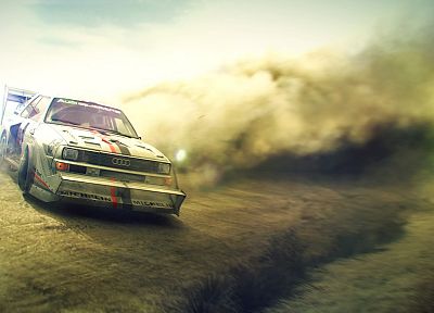 cars, rally, Audi Quattro, Dirt 2 - random desktop wallpaper