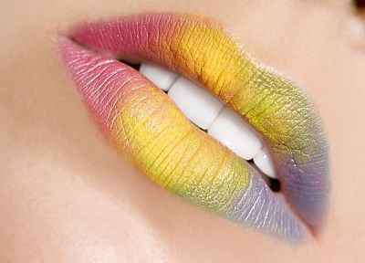 multicolor, lips - random desktop wallpaper