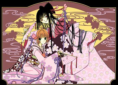Sakura, Tsubasa Chronicle, xxxHolic, Japanese clothes, Ichihara Yuuko, Clamp, Princess Sakura - desktop wallpaper