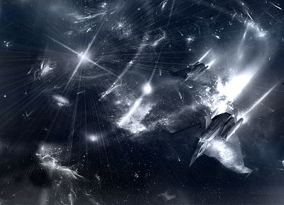 outer space, photo manipulation - related desktop wallpaper