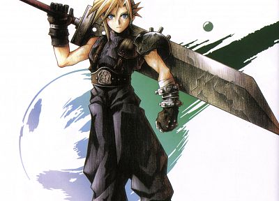 Final Fantasy VII, Cloud Strife - desktop wallpaper