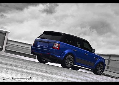 blue, design, Range Rover, Cosworth, A Kahn Design - random desktop wallpaper