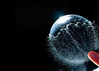 water, bubbles, macro - random desktop wallpaper