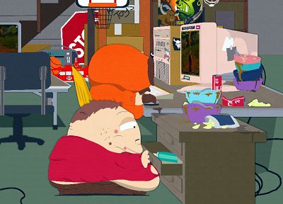 World of Warcraft, South Park, parody, Eric Cartman, Kenny McCormick - random desktop wallpaper
