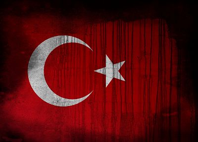 flags, Turkey - random desktop wallpaper