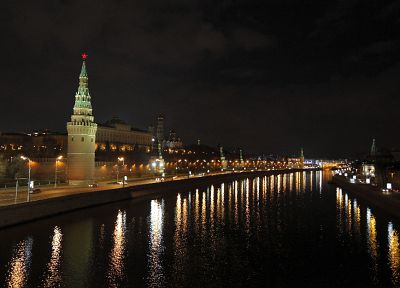 cityscapes, buildings, Moscow, rivers - desktop wallpaper