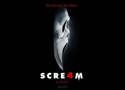 movies, screaming, movie posters, Scream (movie) - random desktop wallpaper