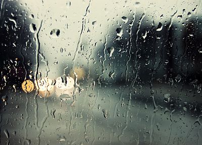 rain, glass, water drops, rain on glass - desktop wallpaper