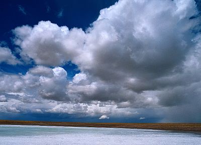 water, clouds, landscapes - random desktop wallpaper