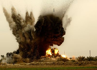 bombs, explosions - desktop wallpaper