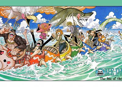 One Piece (anime), Nico Robin, Roronoa Zoro, Franky (One Piece), Tony Tony Chopper, Monkey D Luffy, Nami (One Piece), Usopp, Sanji (One Piece) - related desktop wallpaper