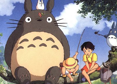 Hayao Miyazaki, My Neighbour Totoro, Studio Ghibli, anime - related desktop wallpaper