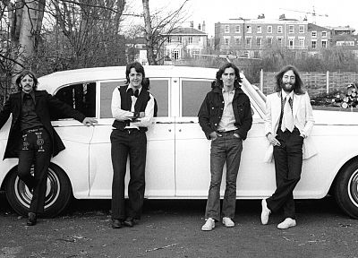 The Beatles, John Lennon, 1969, George Harrison, Ringo Starr, Paul McCartney - random desktop wallpaper