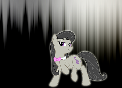 My Little Pony, glow, Octavia - duplicate desktop wallpaper