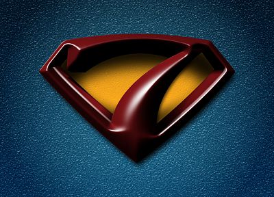 Windows 7, Superman, Superman Logo - random desktop wallpaper